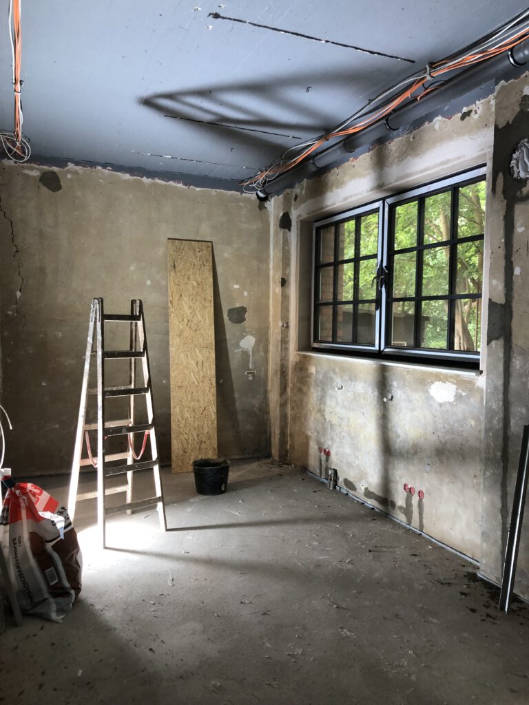 Büroraum Baustelle